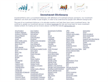 Tablet Screenshot of investmentterms.net