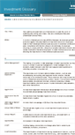 Mobile Screenshot of investmentterms.com